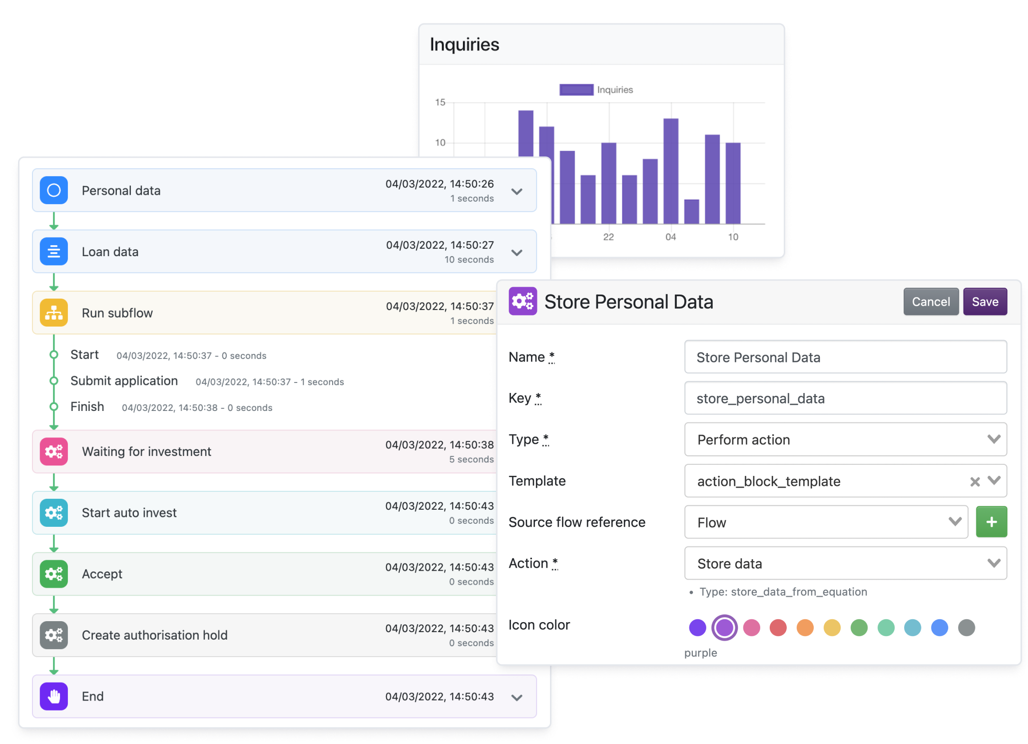 screenshot of Fintech Market Core System